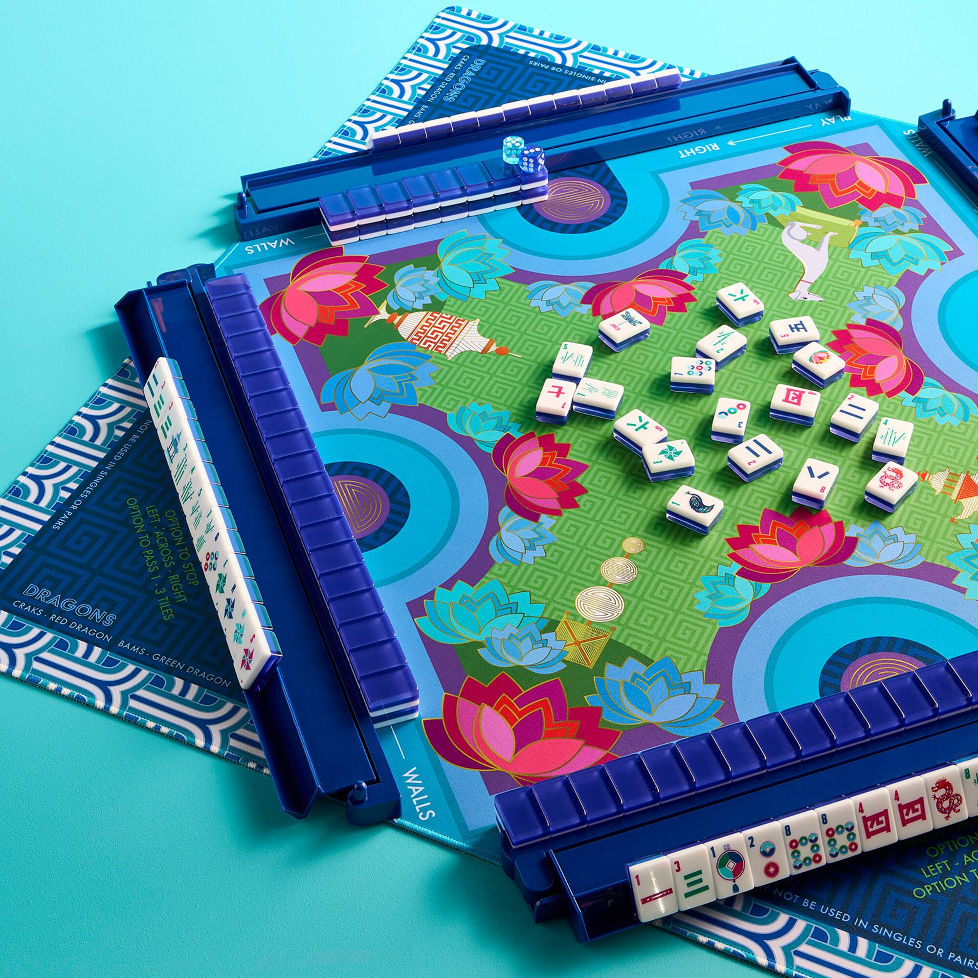 Jonathan Adler x Michaels Blue Mahjong Game Set